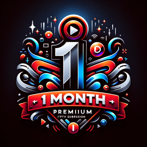 1 Month Premium IPTV Subscription